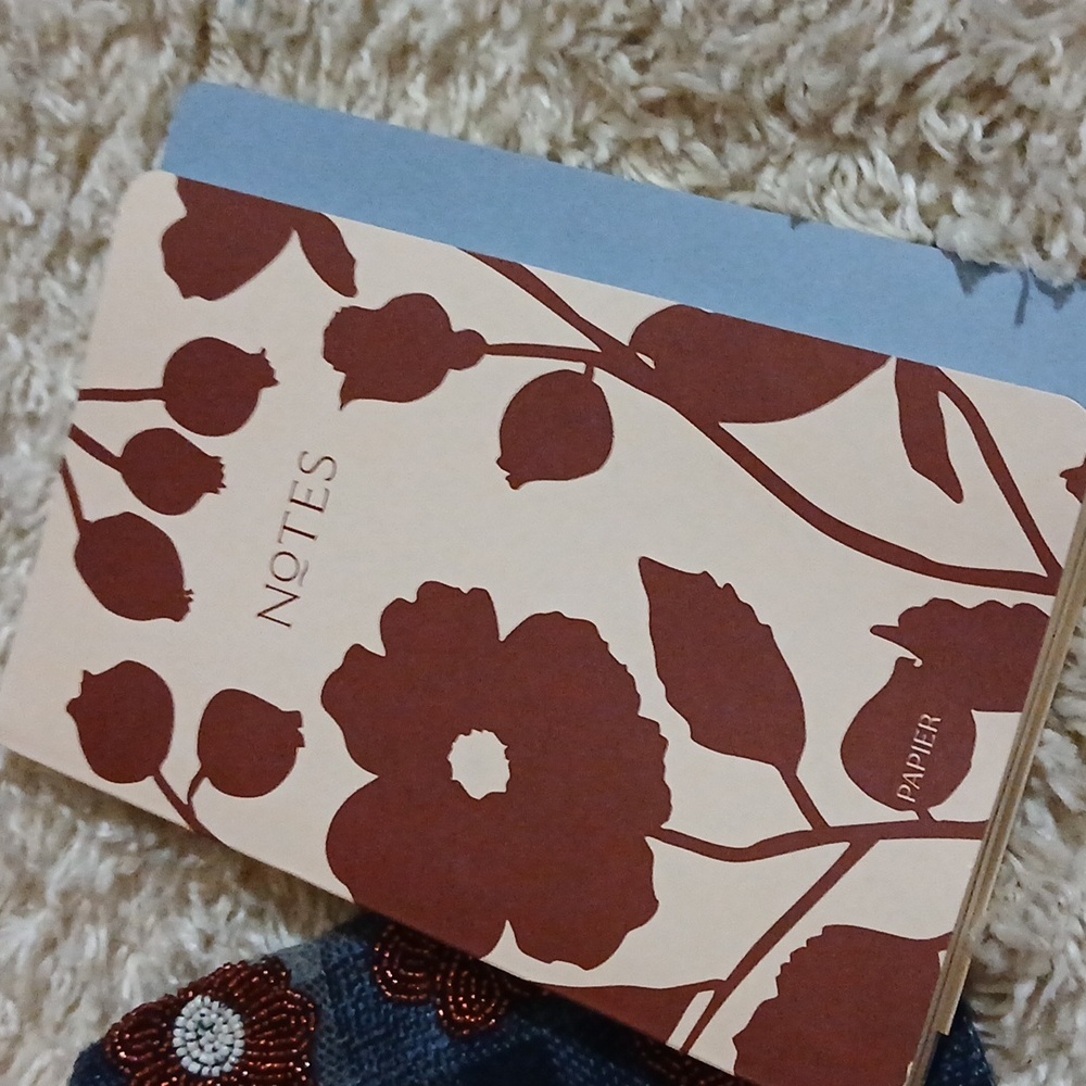 NWT ANTHROPOLOGIE BEADED BAG /NOTE BOOK - Picture 4 of 15